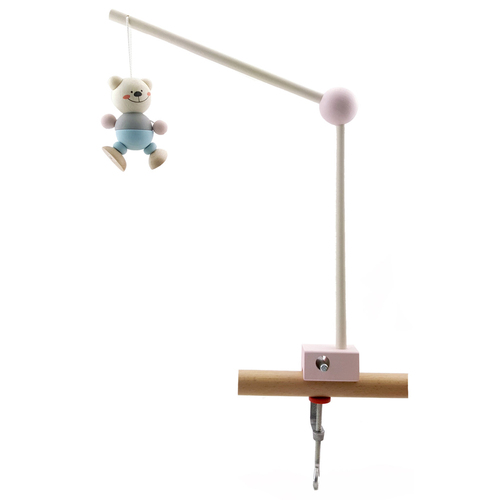 Hess-Spielzeug 40cm Hanger For Baby Mobile Nursery Decor - Natural Pink