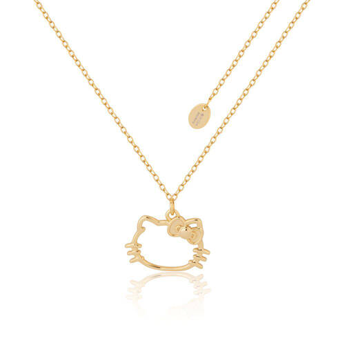 Couture Kingdom Sanrio Precious Metal Hello Kitty Necklace 45cm - Gold