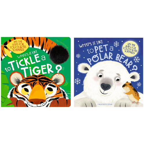 Townhouse What's It Like To Tickle A Tiger & Pet a Polar Bear Kids Book