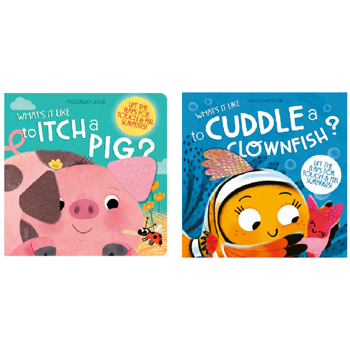 Townhouse What's It Like To Itch A Pig & Cuddle a Clownfish Kids Book