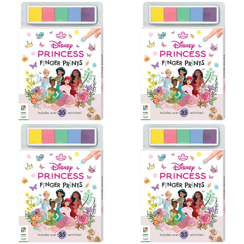 4PK Kaleidoscope Disney Princess 25x18cm Finger Prints 3y+