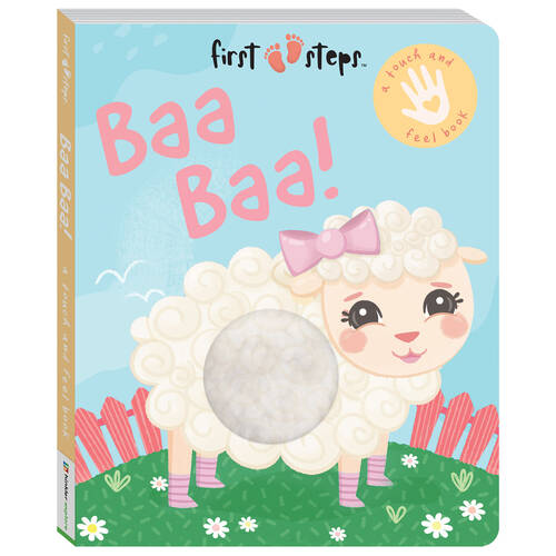 Building Blocks First Steps Baa Baa! Touch & Feel Board Book