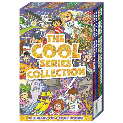 4pc The Cool Series Collection Box Reading Books Set 6Y+