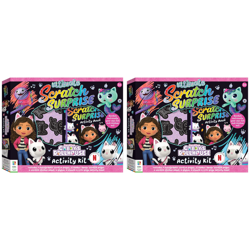 2PK Kaleidoscope Ultimate Scratch Surprise Gabby's Dollhouse 3y+