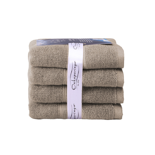 4PK Ultimate Alanya Hand Towel 550Gsm Almond