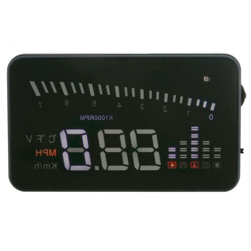 Scoshe OBD II Digital LED Display Speed Heads Up - Black