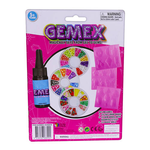 Gemex Refill Liquid/Mold & Gems