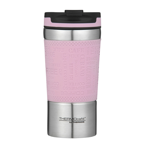 THERMOcafe Vacuum Insulated Travel Cup Pink 350ml