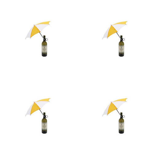 4PK Winex Wine Bottle Shade/Champagne Light Cover - Yellow