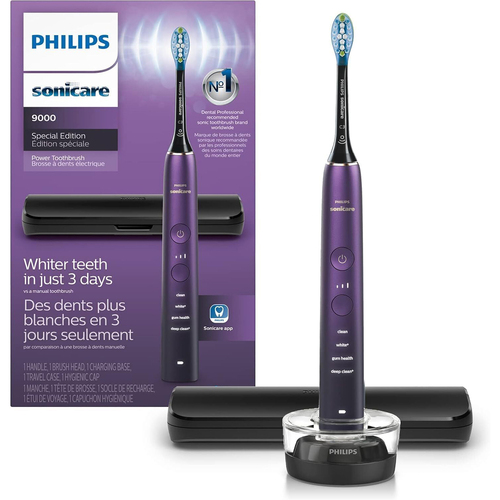 Philips HX9911/74 Sonicare DiamondClean 9000 Electric Toothbrush SE Purple