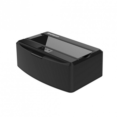 Simplecom SD311 USB 3.0 Docking Station w/ Lid For 2.5"/3.5" SATA Drive Black