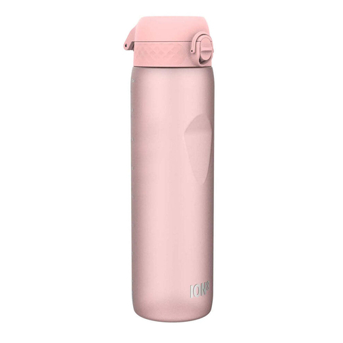 Ion8 Quench Recyclon Plastic Drink/Water Bottle Rose Quartz 1L