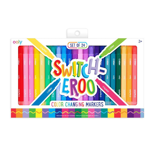 24pc Ooly Switch-eroo Colour Changing Marker Set 3y+