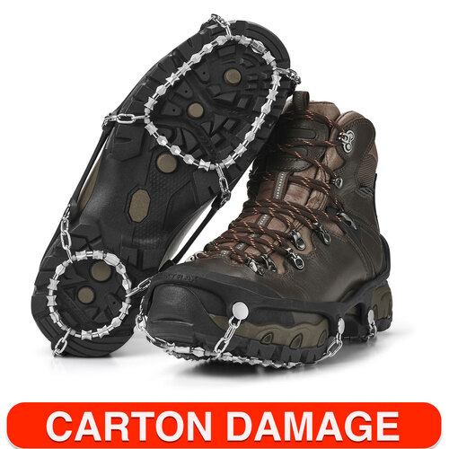 Yak Trax Steel Diamond Grip Traction Footwear Device For Winter Shoes XL