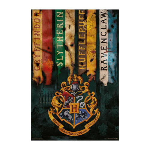 Impact Merch Harry Potter House Flags Regular Sized Poster 92x61cm