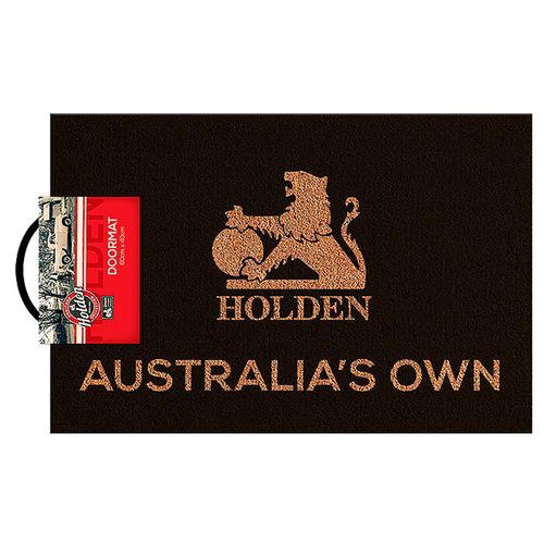 Holden Australia's Own Retro Brand Themed Front Doormat