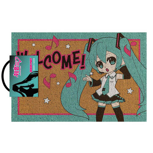 Hatsune Miku Welcome Doormat 40x60cm Home Frontdoor Mat