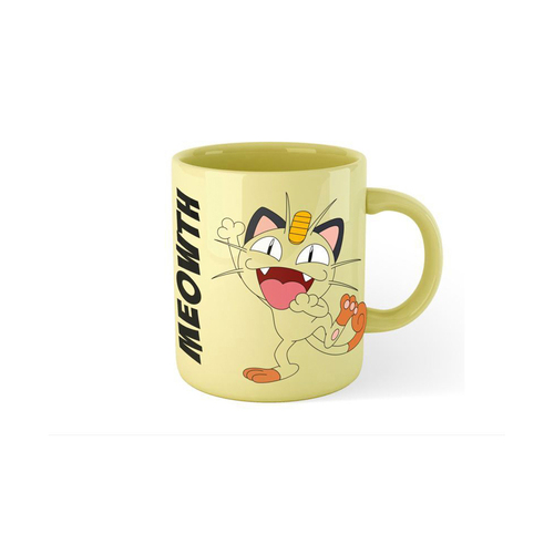 Pokemon Video Game/Cartoon Themed Character Full Coloured Mug Meowth 300ml