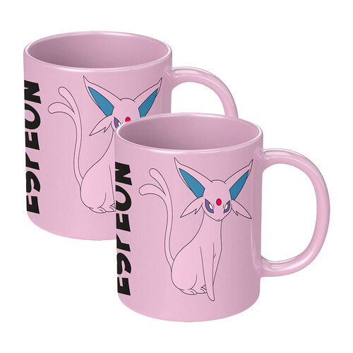 2PK Pokemon Espeon Pink Coloured Ceramic Printed Coffee Mug