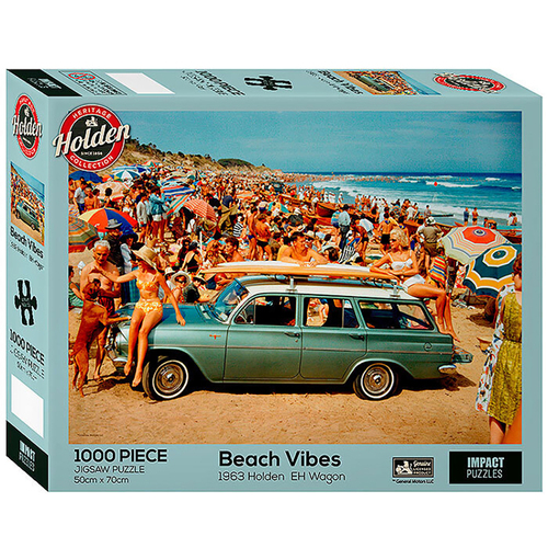 1000pc Holden Beach Toy Jigsaw Puzzle Teen/Adult Set 50x70cm 3y+