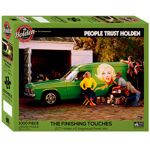 1000pc Holden Panel Van Themed Jigsaw Puzzle 50x70cm 3y+