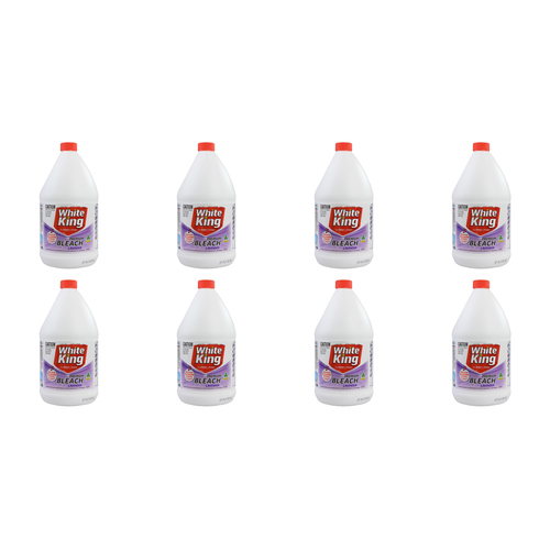 8PK White King Premium All Purpose Bleach Cleaner 2.5L - Lavender