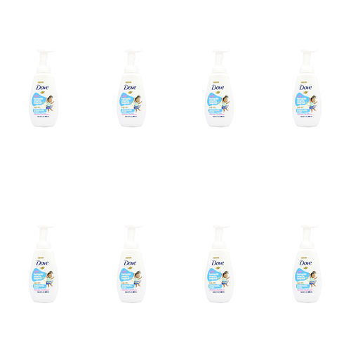 8PK Dove 400ml Kids Care Hypoallergenic Foaming Body Wash Cotton Candy Scent