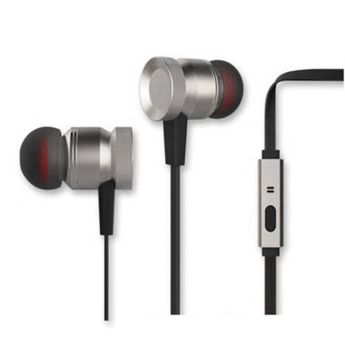 Sansai Stereo Earphones - Metallic Silver