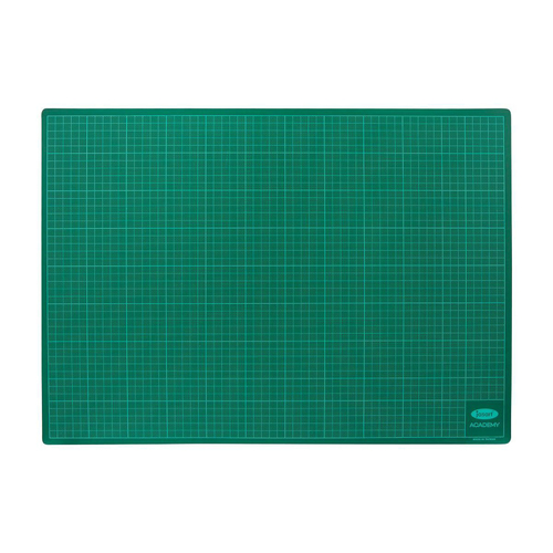 Jasart Academy Double Sided A2 Cutting Mat 45x60cm - Green