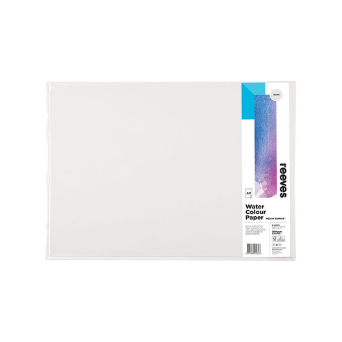 5pc Reeves Water Colour Medium Texture Paper A2 Art And Craft 300gsm