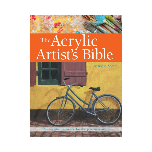 Search Press The Acrylic Artists Bible Paperback Book 192-pages