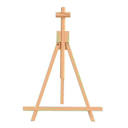 Jasart Academy Tabletop Display Canvas Easel Stand 90cm - Natural