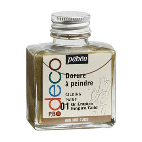 Pebeo Deco Gilding Paint 75ml King Gold Art And Craft Set