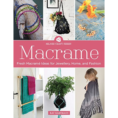 Search Press Macrame Fresh Macrame Ideas Paperback Book 128-Pages