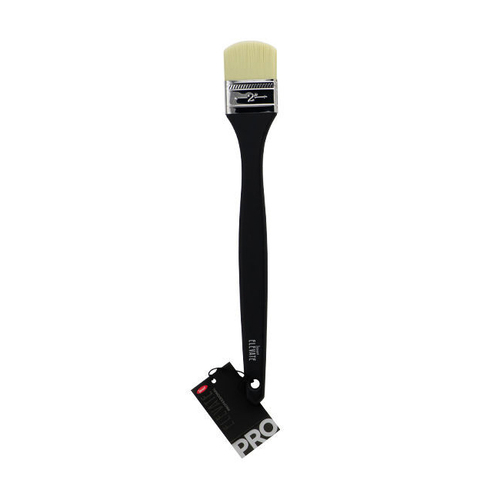 Jasart Elevate Professional Long Handle Filbert Brush 2"/50mm - Black