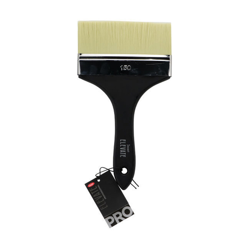 Jasart Elevate Professional Wide Flat Brush - Black