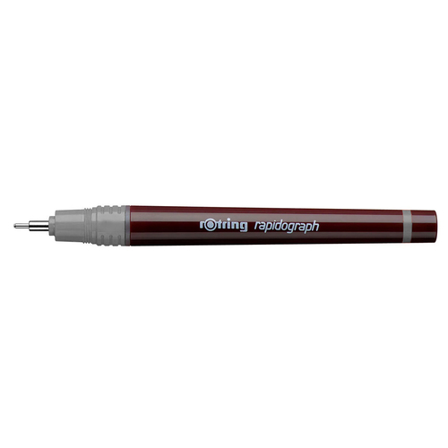 Rotring Rapidograph Drawing Pen 0.50mm Brown Technical Drawing Graphic Design