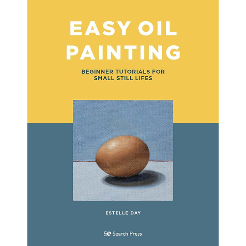 Search Press Easy Oil Painting Paperback Book 144-pages