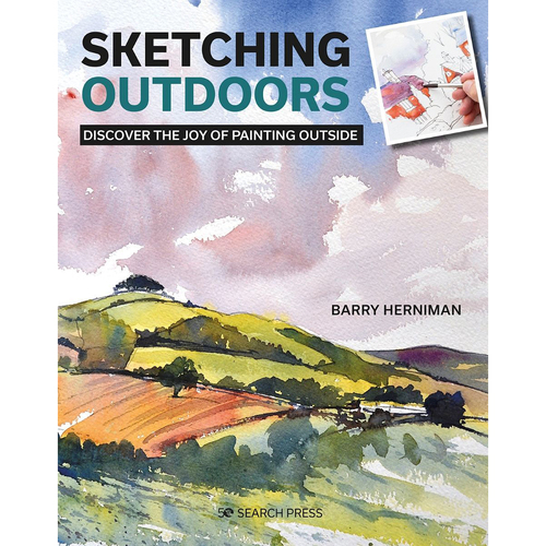 Search Press Sketching Outdoors Paperback Book 144-Pages