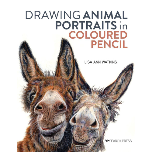 Search Press Drawing Animal Portraits In Coloured Pencil Paperback Book