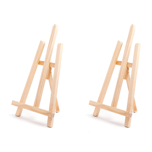 2PK Jasart Tabletop Painting Colour Easel 29x40cm - Neutral