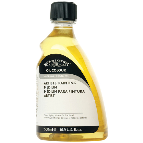 Winsor & Newton 500ml Oil Colour Artists Painting Medium