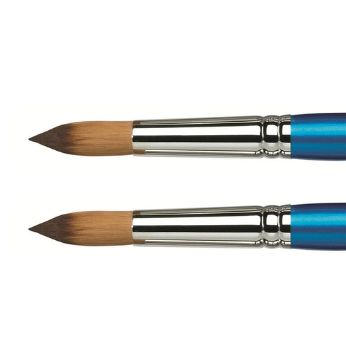 2PK Winsor & Newton CWC Cotman Series 111 Round Paint Brush Short - Size 10