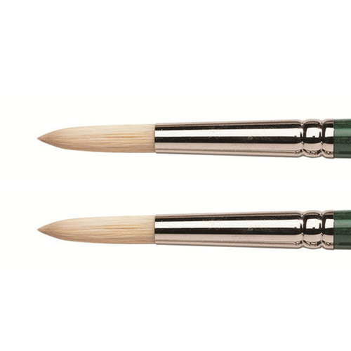 2PK Winsor & Newton WOC Winton Hog Round Paint Brush - Size 10