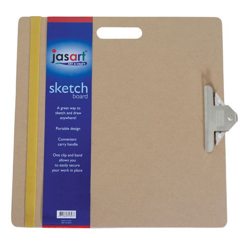 Jasart Artist Portable Sketch Board w/ Handle - 26x23in