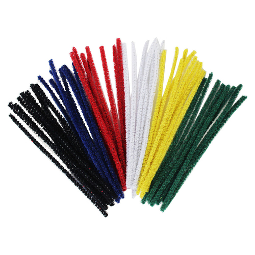 1000pc Jasart Cotton Pipe Cleaners 15cm - Assorted