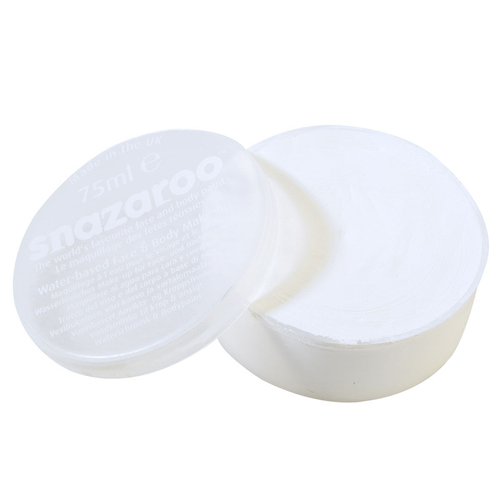 Snazaroo Standard Colour Pot White Face Painting 75ml