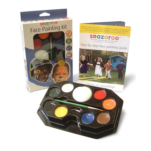 Snazaroo Palette Set - Boy Novelty Fun Face Painting Kit