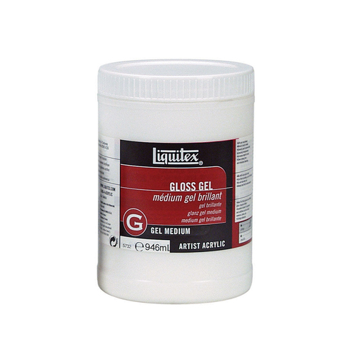 Liquitex Gloss Gel Medium 946ml Home Arts And Crafts Painting