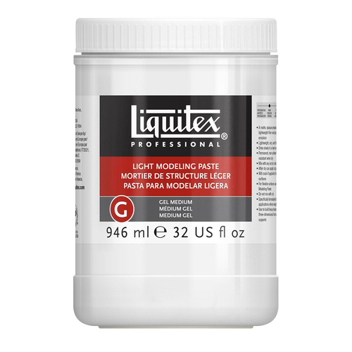 Liquitex Light Modeling Paste Gel Medium 946ml Home Arts Crafts Painting